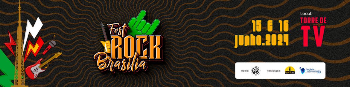Fest Rock Brasília divulga bandas selecionadas em chamamento público