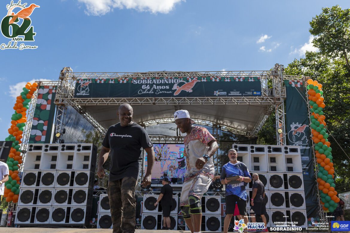 Lazer de 64 anos de Sobradinho continua com festa e shows de artistas nacionais