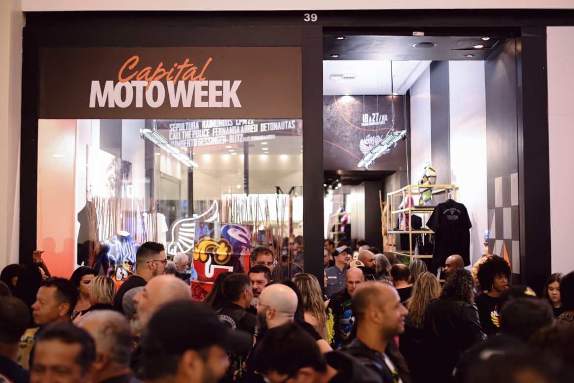 Capital Moto Week invade os corredores do Iguatemi Brasília, com contagem regressiva para o festival