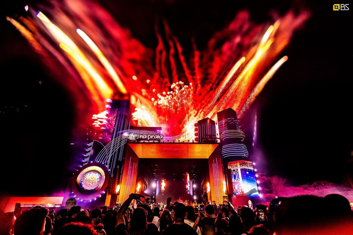 Na Praia: conheça os responsáveis pela cenografia do festival