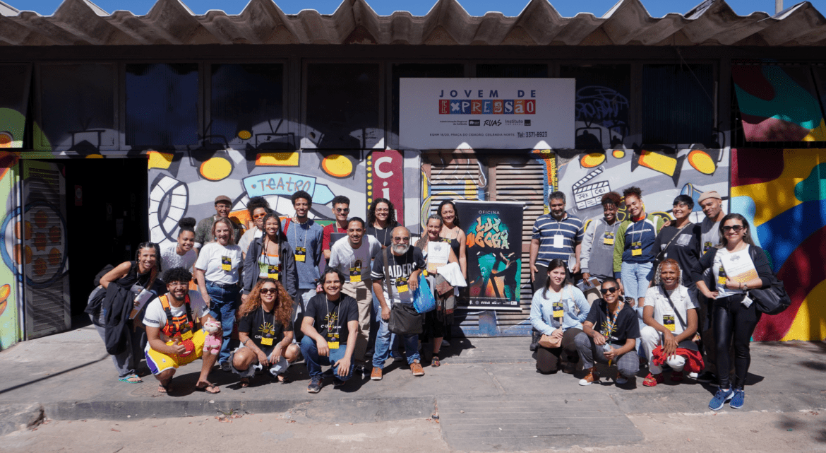 Oficina de iluminação antirracista agita Jovem de Expressão na Ceilândia