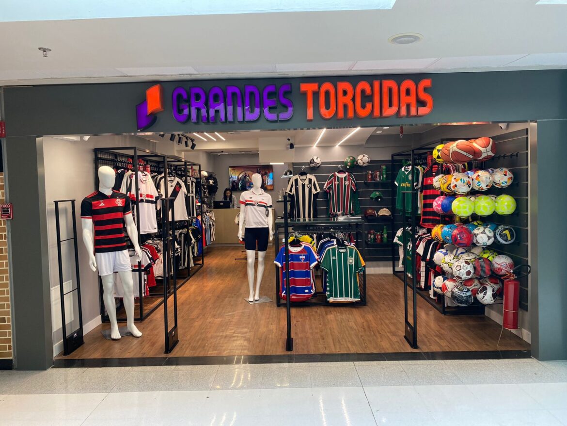 Loja Grandes Torcidas chega ao Conjunto Nacional com novidades