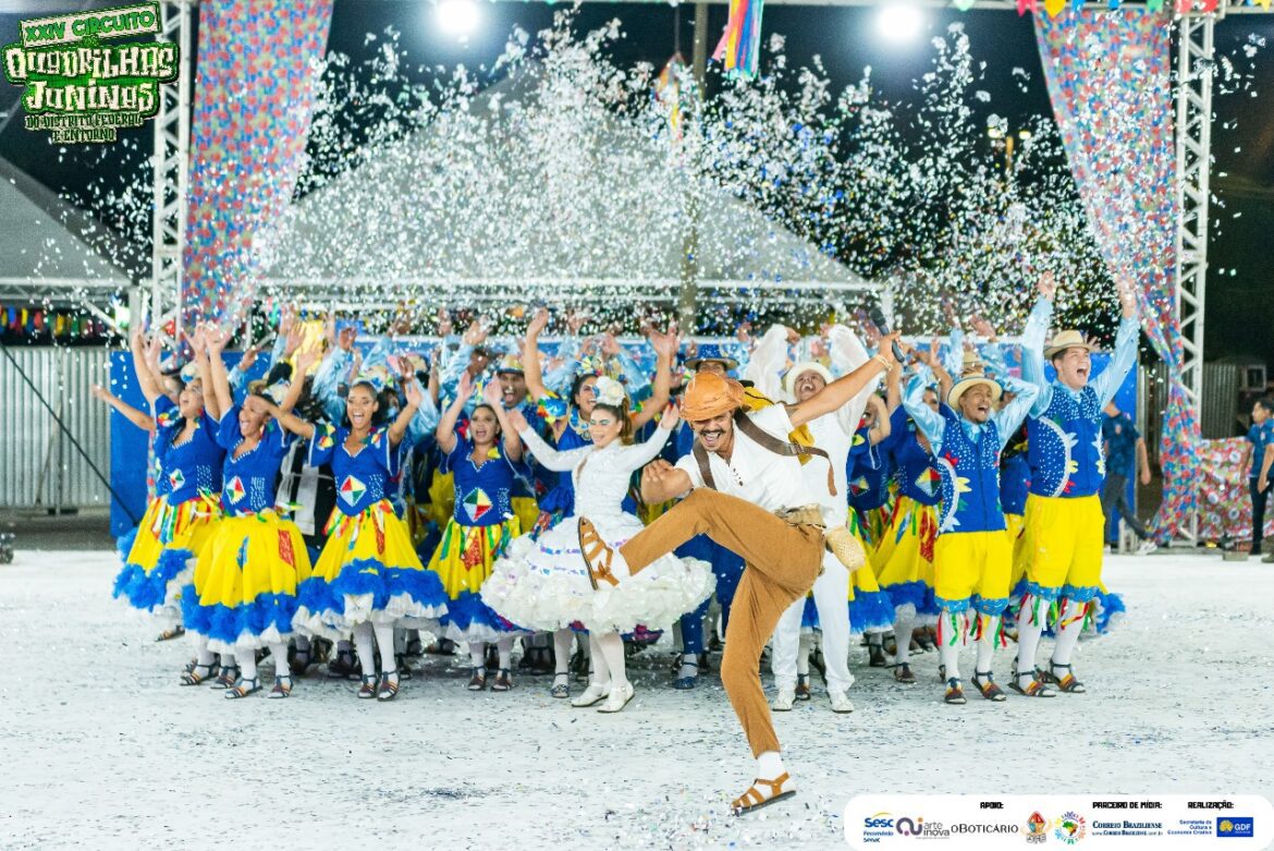 24º Circuito de Quadrilhas Juninas do DF e Entorno chega ao Paranoá