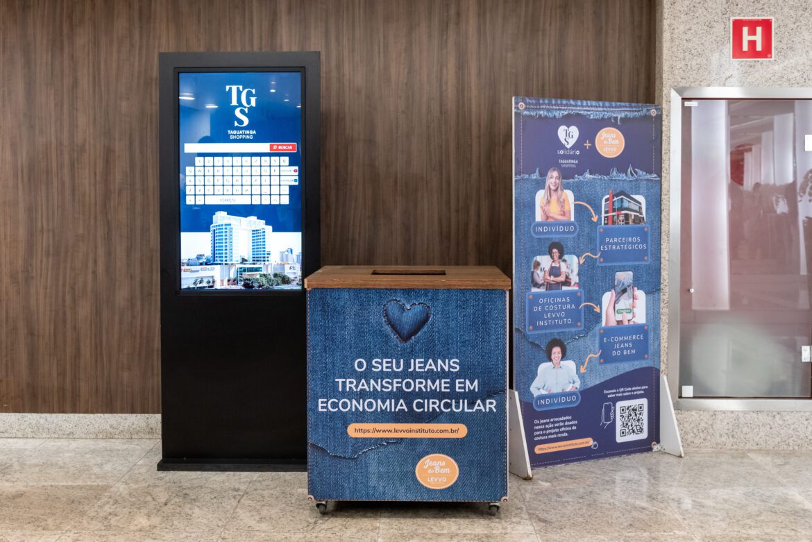 TGS Solidário e Levvo Instituto lançam nova edição da campanha Jeans do Bem