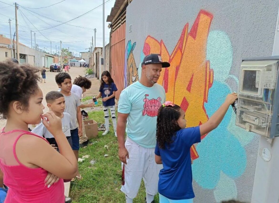 Encontro de Grafitti COMVIDA do artista Gilmar Satão reunirá 56 grafiteiros nos dias 24 e 25 de agosto no Sol Nascente