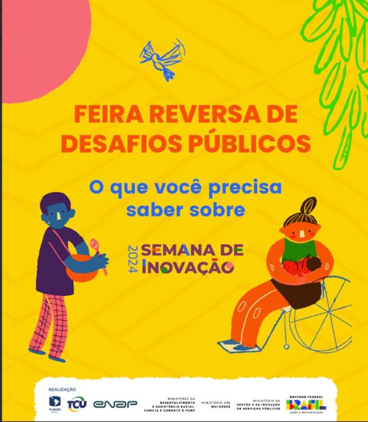 Feira Reversa promove conexão entre servidores e startups para solução de problemas públicos