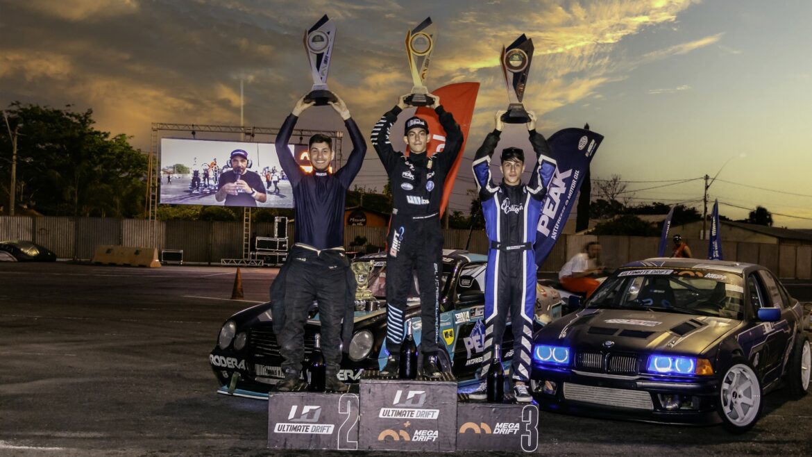 Lucas Medeiros é o grande campeão do Mega Drift 2024