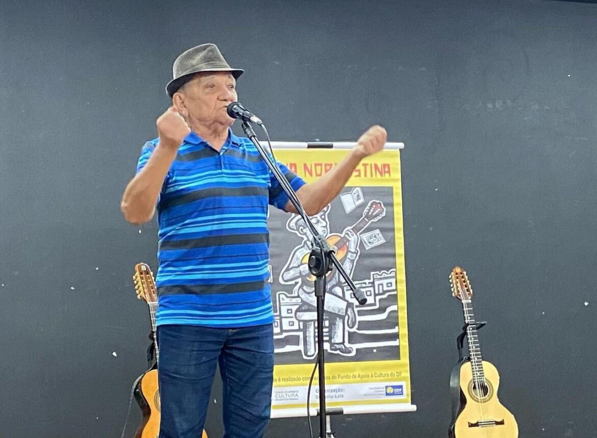 Mercado Sul de Taguatinga recebe encerramento de Poesia Nordestina com Donzílio Luiz