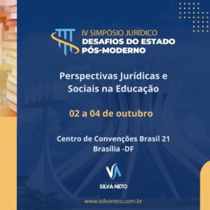 IV Simpósio Jurídico em Brasília oferece descontos para estudantes de Direito