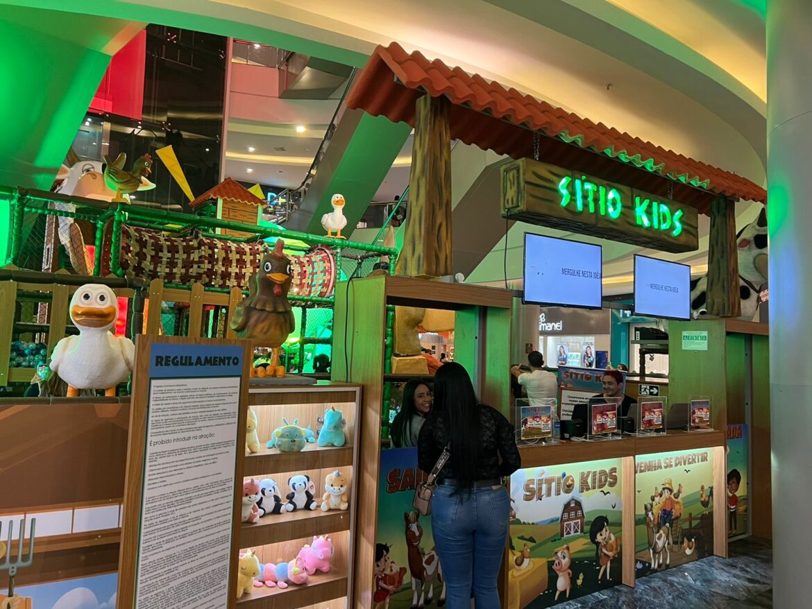Estação de brincar Sítio Kids chega ao Conjunto Nacional