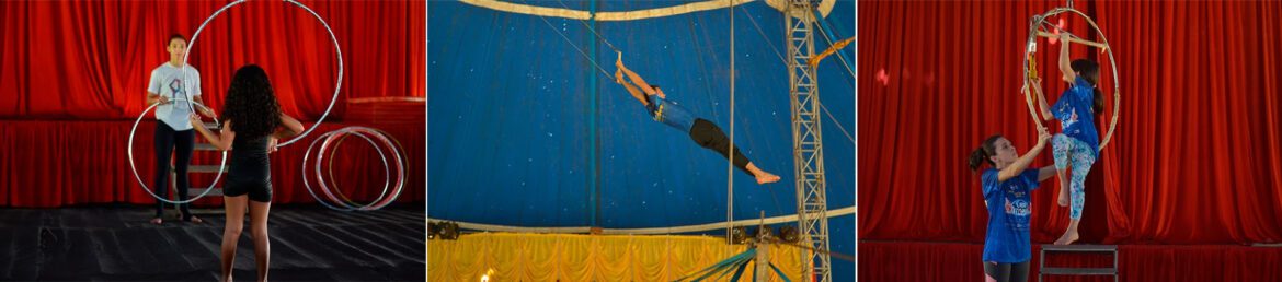 Circo Vitória oferece oficinas gratuitas em Samambaia