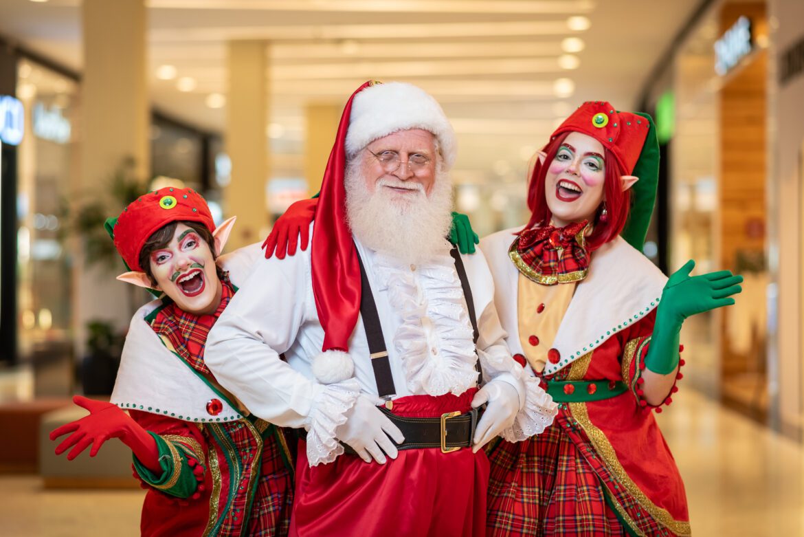 A Magia do Natal é celebrada no JK Shopping com a grande chegada do Papai Noel e um encantador cortejo natalino