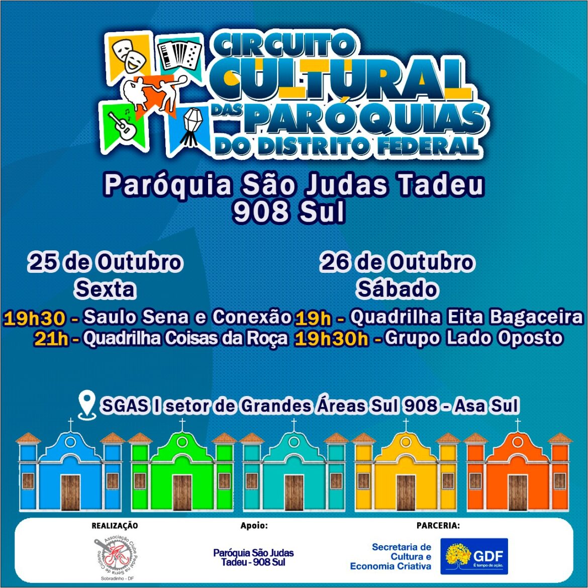 Asa Sul recebe Circuito Cultural das Paróquias neste fim de semana