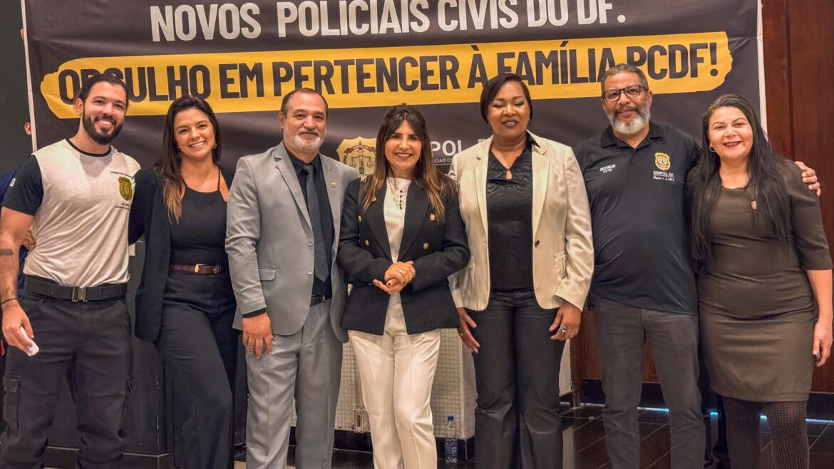 GDF reforça combate ao crime organizado com a nomeação de 800 novos policiais civis