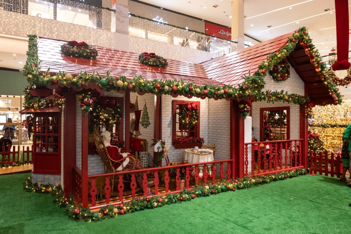 JK Shopping recebe a Casa do Papai Noel para um Natal cheio de encantos
