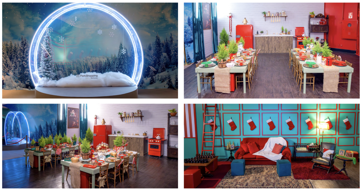 Casa do Papai Noel com experiências imersivas, atrações culturais, show de drones, solidariedade e muito mais brilham com o Natal no Reino Iluminado do ParkShopping