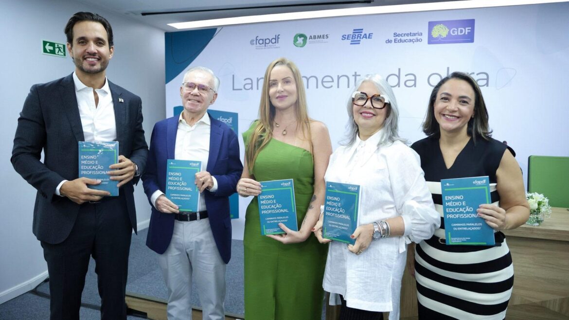 Livro lançado com apoio da FAPDF aponta caminhos para integrar Ensino Médio e Educação Profissional no Brasil