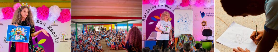 Jornada Literária "Histórias na sua Escola" inicia temporada itinerante