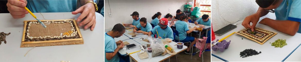 5ª edição do Arte Ocupa encerra atividades com exposição de obras criadas por estudantes do Centro de Ensino Especial 01, do Guará