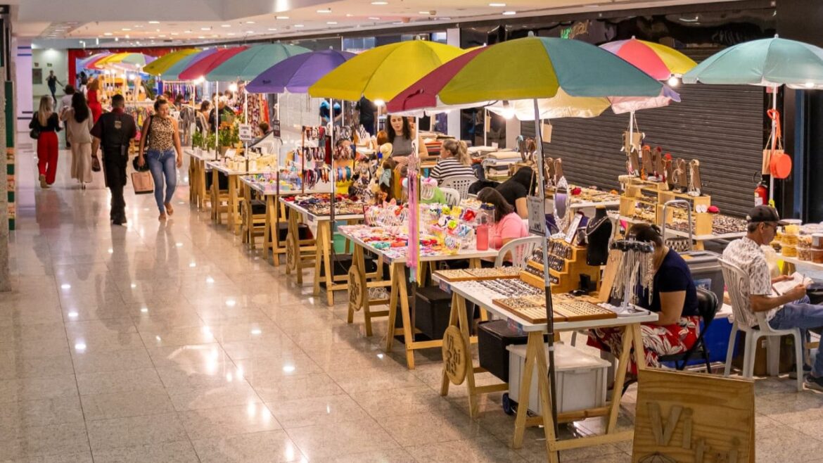 Venâncio Shopping recebe feira com produtos artesanais