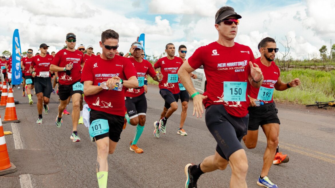 9ª edição Meia Maratona da Chapada Caixa: um espetáculo esportivo em meio à natureza