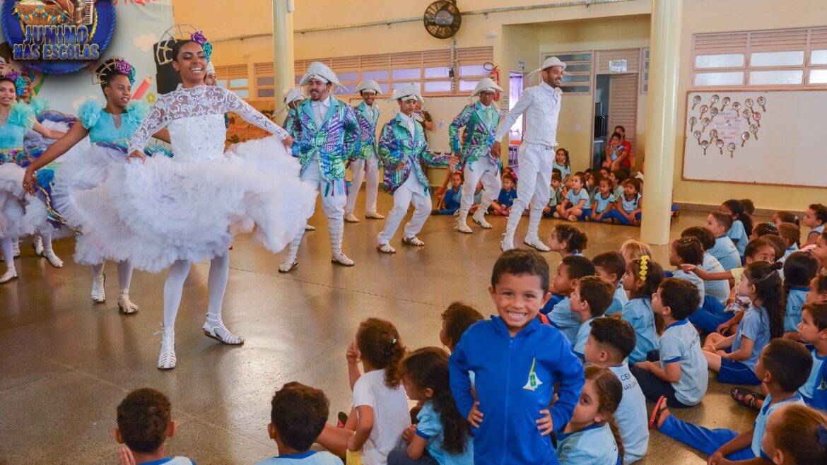 Projeto “Balaio Junino” leva cultura, inclusão e beleza das quadrilhas juninas às escolas do DF