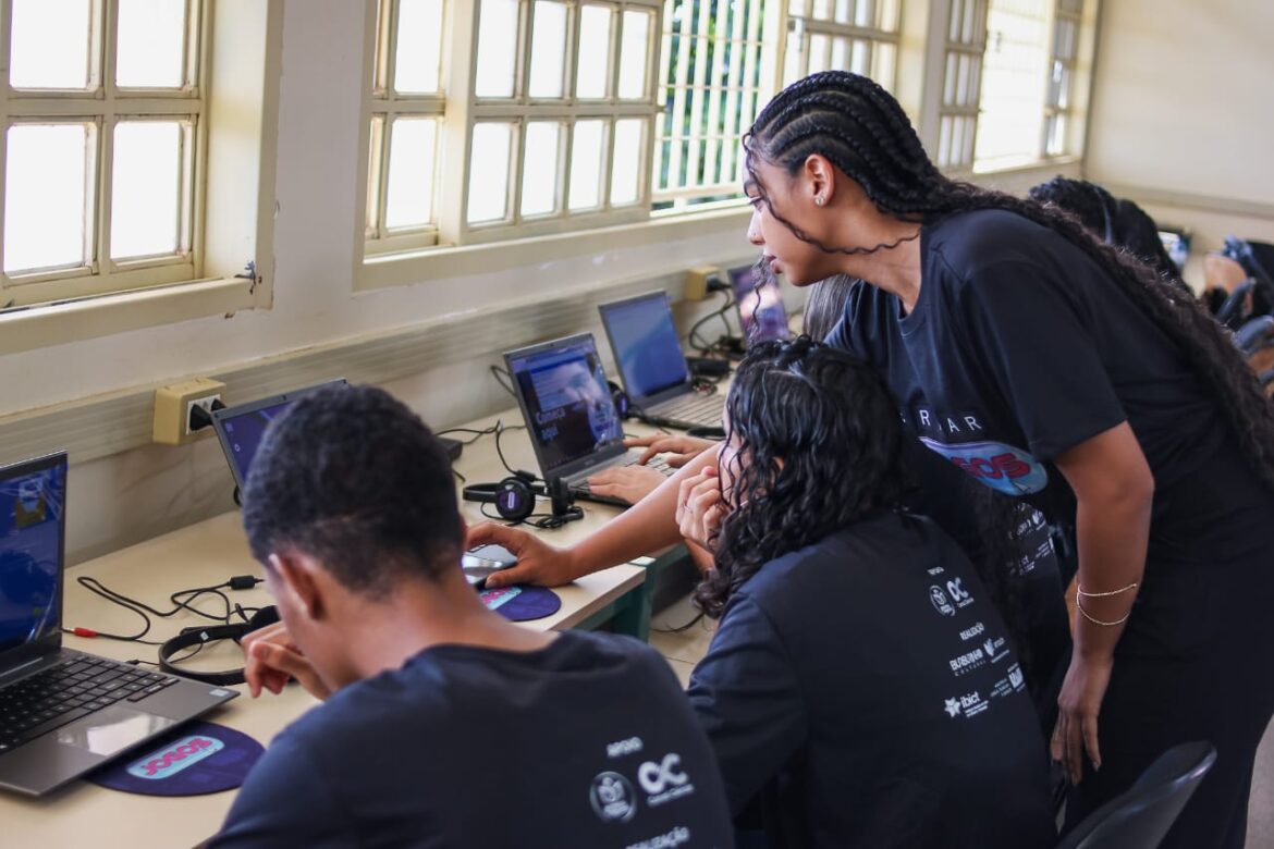 Criar Jogos movimenta rotina de alunos do CED 15, em Ceilândia Norte