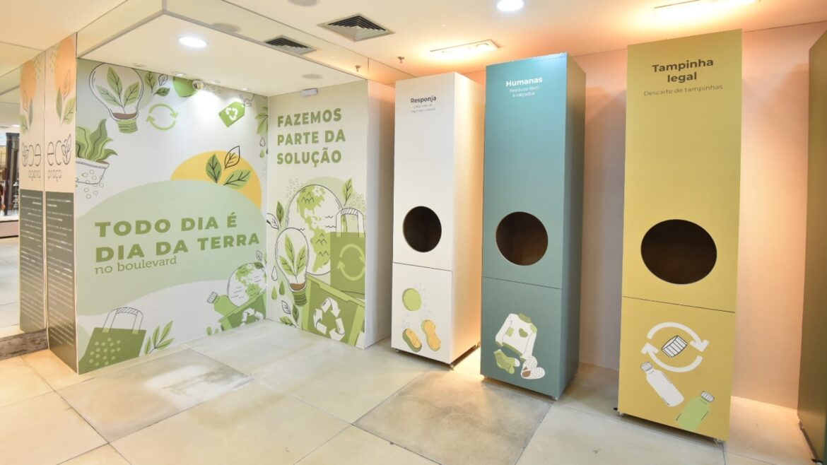 EcoPraça do Boulevard Shopping Brasília promove visitas educativas sobre sustentabilidade