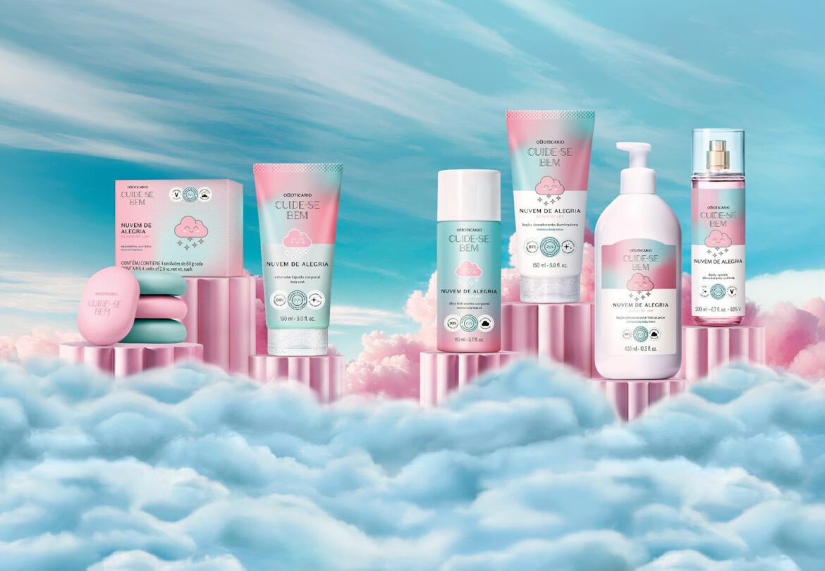 O Boticário apresenta Cuide-se Bem Nuvem de Alegria, com fragrância que, comprovadamente, promove sensação de felicidade