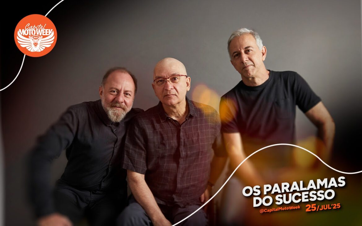 Capital Moto Week confirma Paralamas em show comemorativo de 40 anos