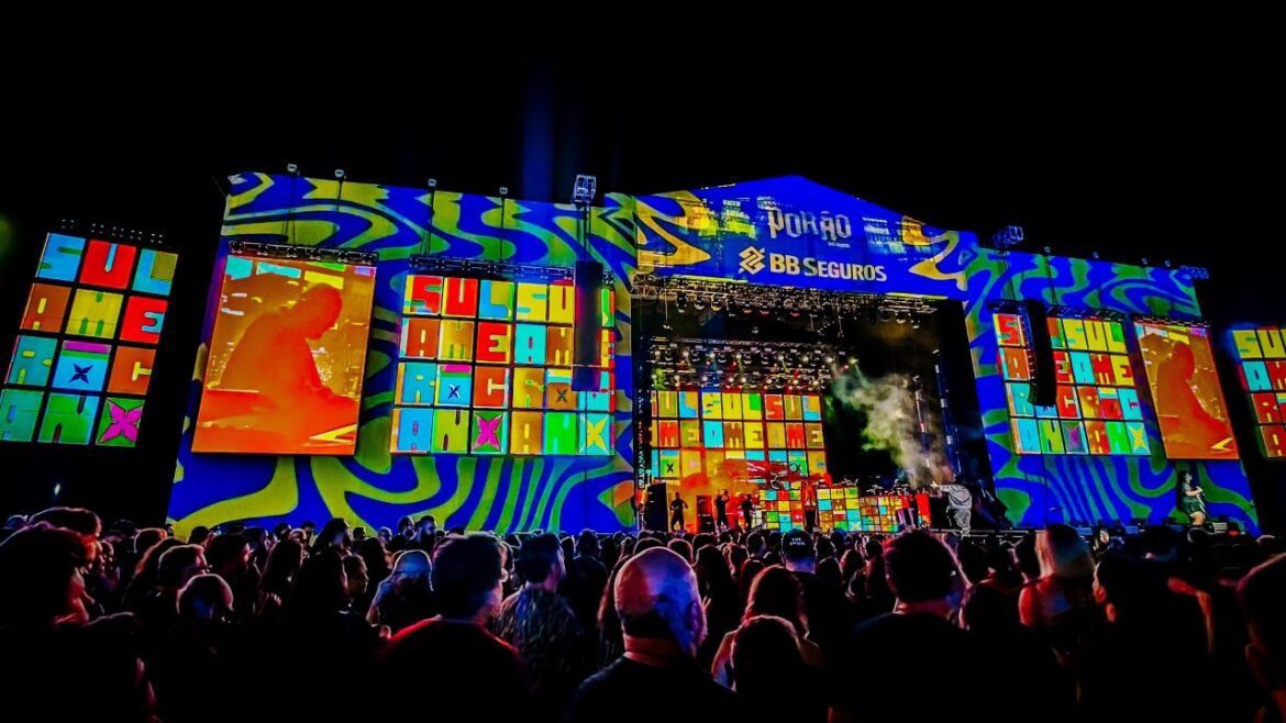 Porão do Rock 2025 reúne 25 mil pessoas em edição histórica em Brasília