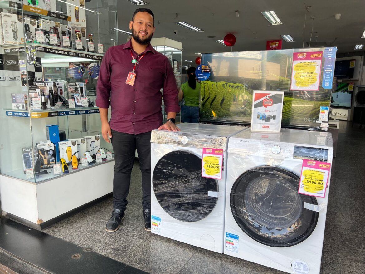 Vendas de móveis e eletrodomésticos crescem quase 10% no DF e impulsionam otimismo no varejo