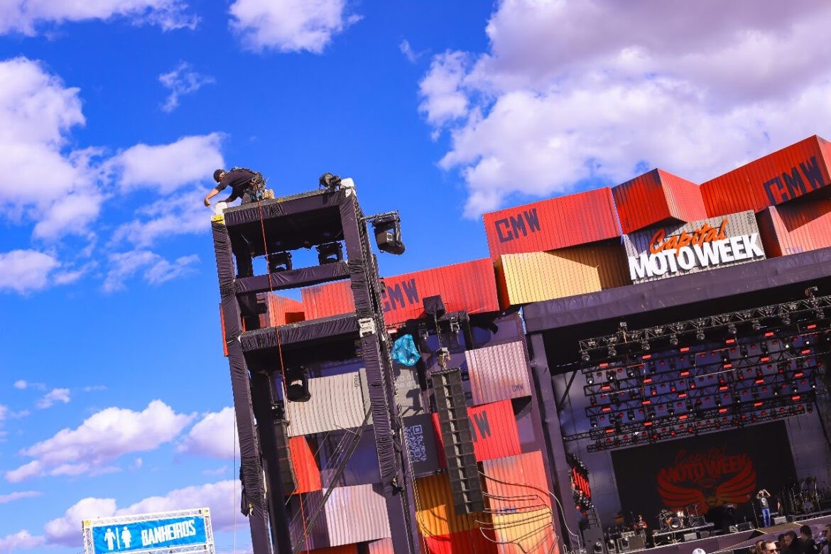 Capital Moto Week inicia a montagem da Cidade da Moto com promessa de uma edição Surpreendente