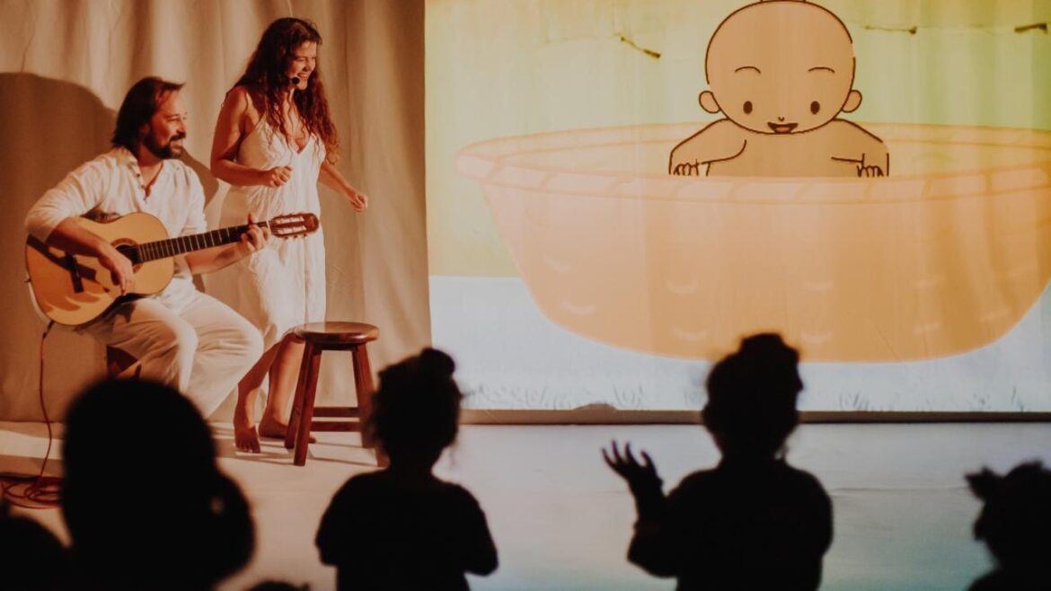Festival Em Cantos traz espetáculos sensoriais e musicais para bebês e crianças no fim de semana