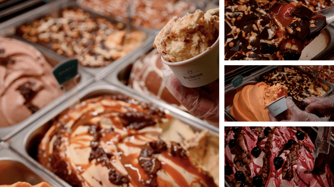 Gelato Richesse: um convite ao deleite em todas as estações