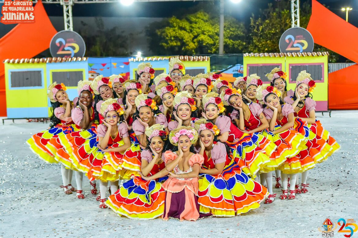 Final do 25º Circuito de Quadrilhas Juninas da Liga acontece em Samambaia neste fim de semana