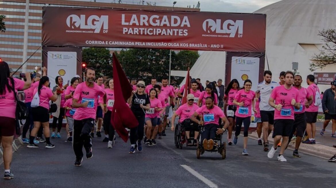 Brasília recebe a 3ª edição da Corrida e Caminhada pela Inclusão Olga Kos