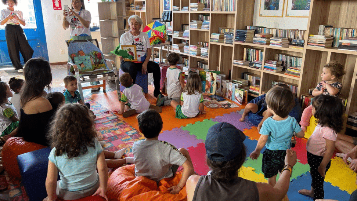 FLIPIRI Itinerante leva histórias, afeto e livros às escolas de Pirenópolis e povoados