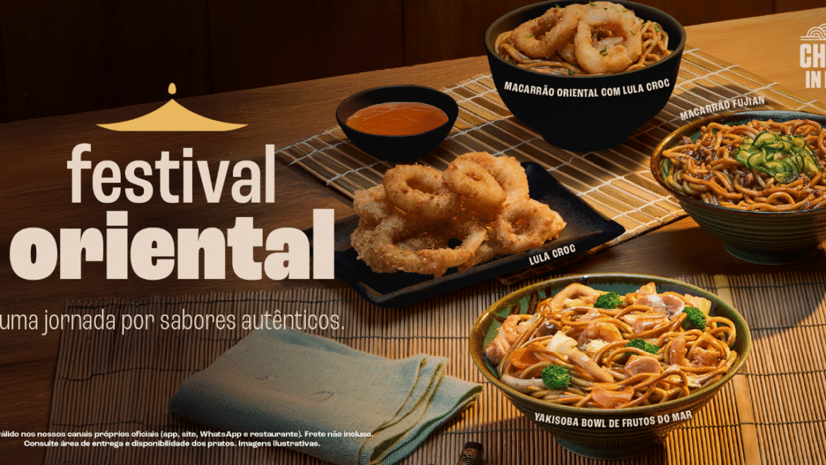 China in Box lança a campanha Festival Oriental com pratos inéditos