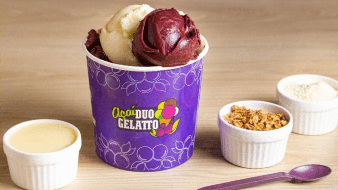 Açaí em dobro: menu de inverno da Duo Gelatto celebra Dia do Açaí em dose dupla