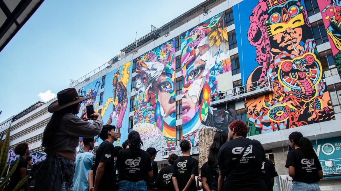 Festival Vulica estreia no Brasil com edição histórica e inscreve Brasília no mapa mundial da arte urbana