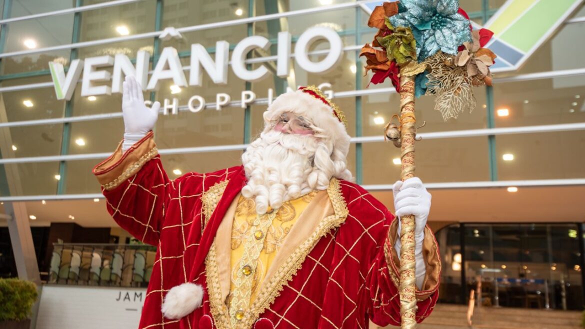 Venâncio Shopping abre a temporada natalina em Brasília