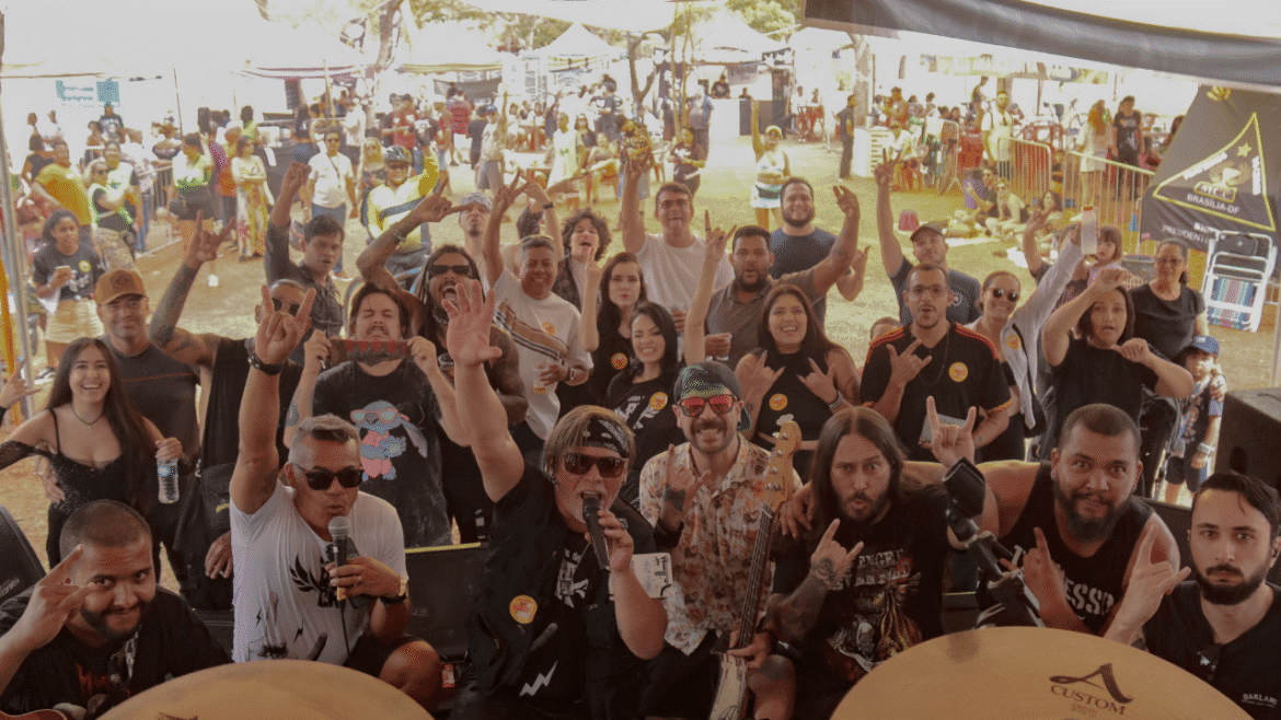 Do Mané Garrincha ao Eixão do Lazer: Asas do Rock volta em sua segunda edição fazendo Brasília vibrar!