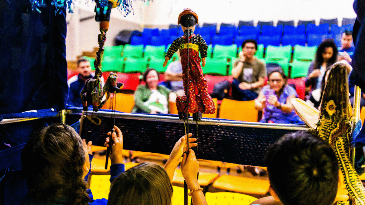 O Mamulengo na Educação Patrimonial volta a visitar escolas públicas do DF