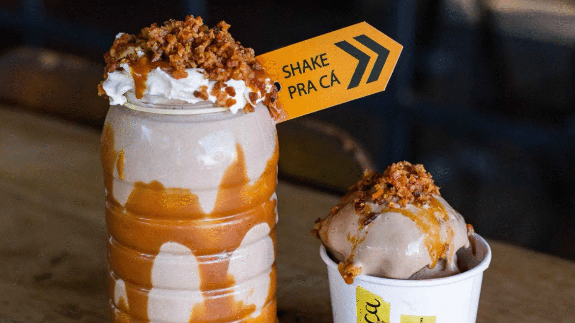 Happy Harry e Páprica Burger se unem para lançar sorvete e milkshake de Nutella com bacon