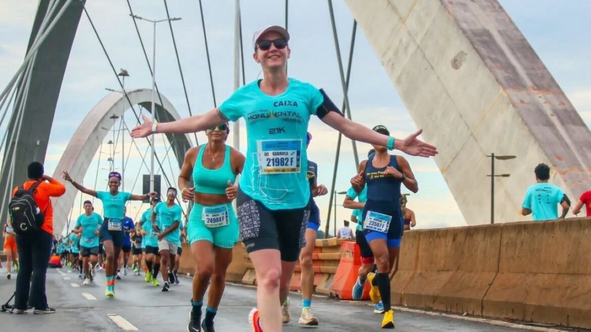 Maratona Monumental de Brasília: milhares de atletas de 654 cidades e 48 nacionalidades
