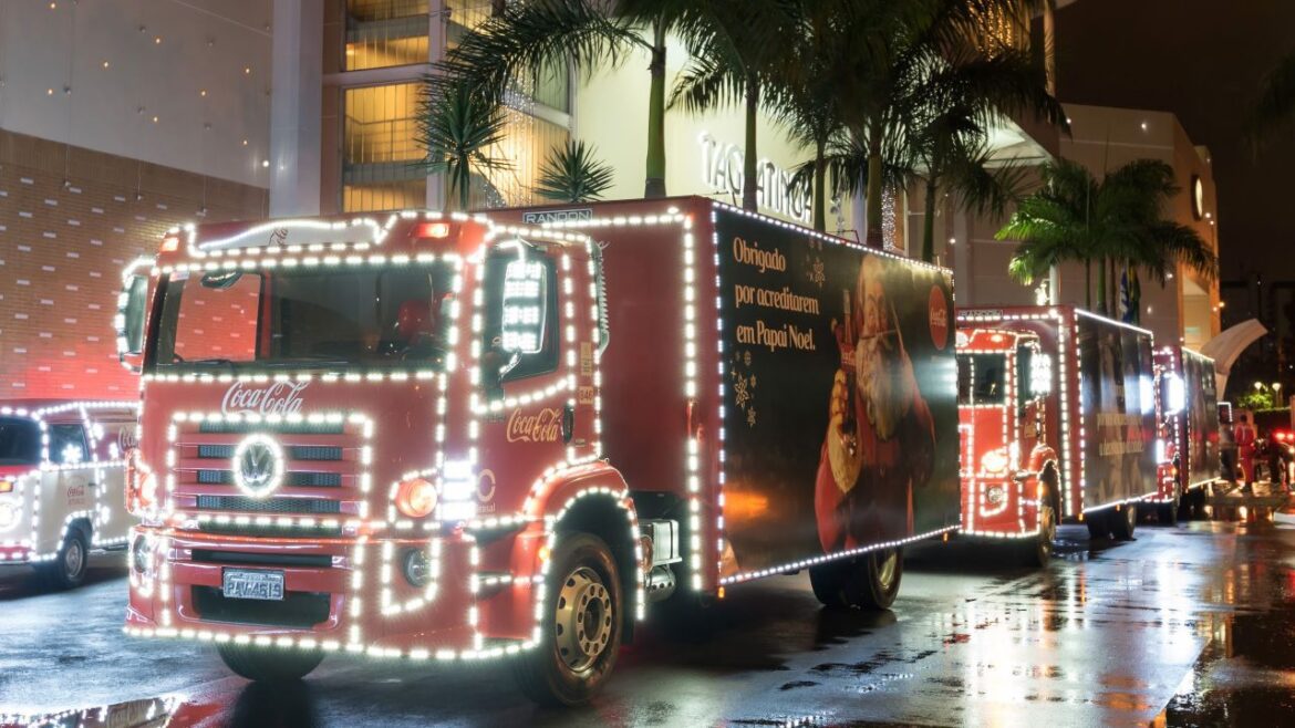 Magia sobre rodas: Caravana Iluminada da Coca-Cola chega ao TGS no dia 15 de dezembro