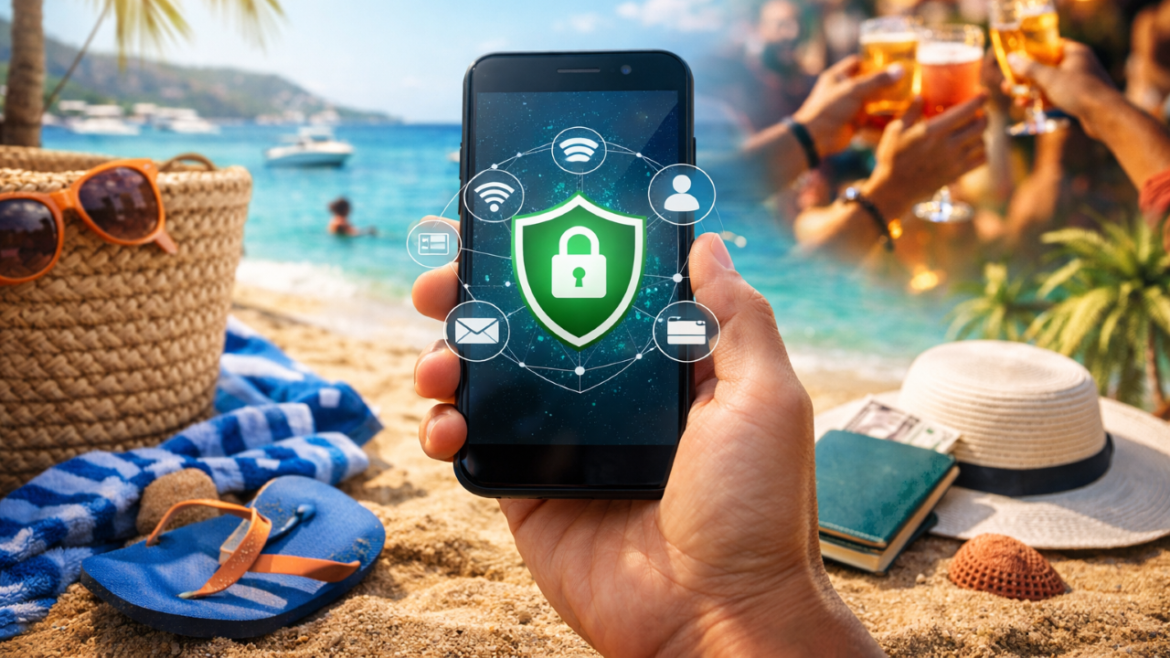 Verão digital: como proteger seu celular e seus dados durante férias, festas e viagens