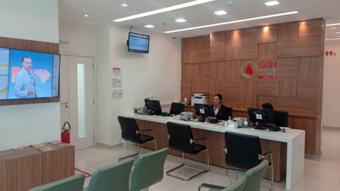 GSH Banco de Sangue de Brasília alerta para queda acentuada nas doações