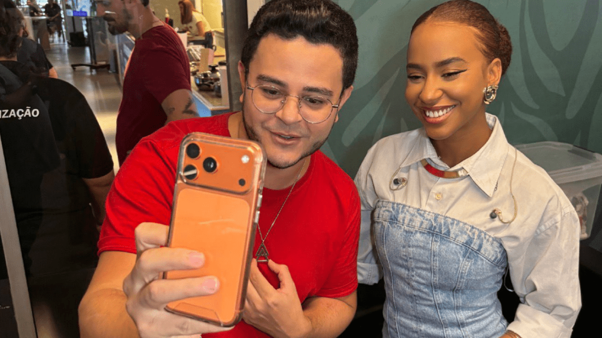 Influenciadores de Brasília marcam presença no Printer Chef: Eldo Gomes e Taliz